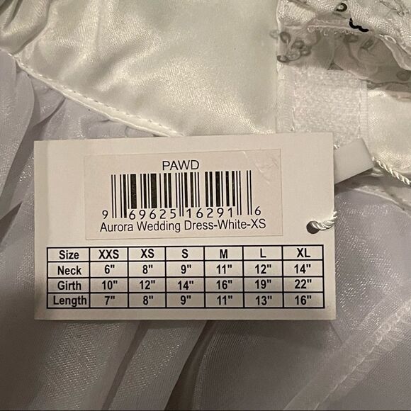 Dog "Aurora" Wedding or Party Dress - Picture 4 of 7